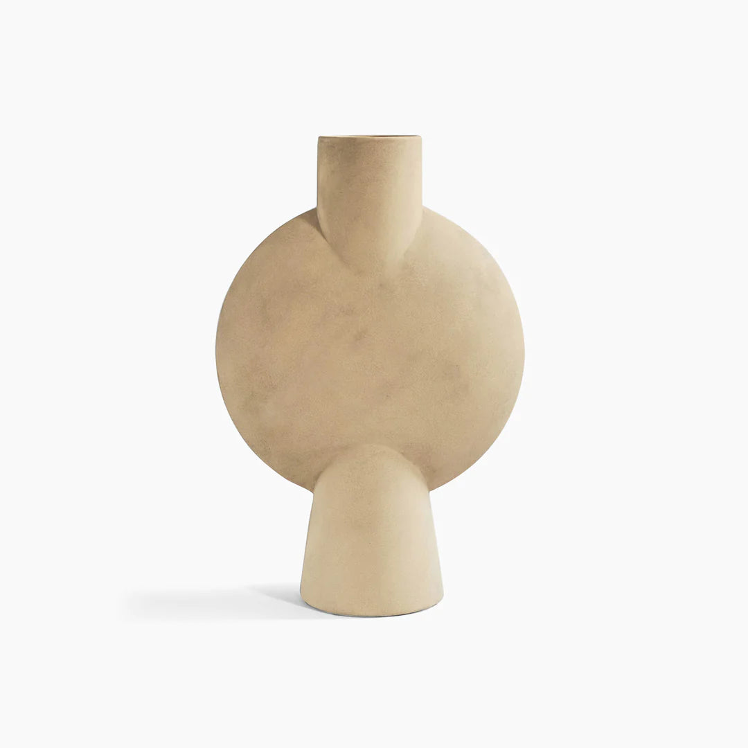 Sphere Vase Bubl, Hexa - Sand