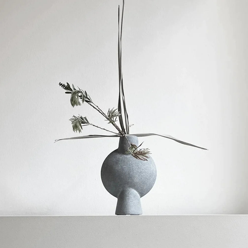 Sphere Buble Vase Mini Light Grey (국내 재고)