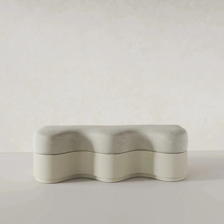 Triana Bench - Cream