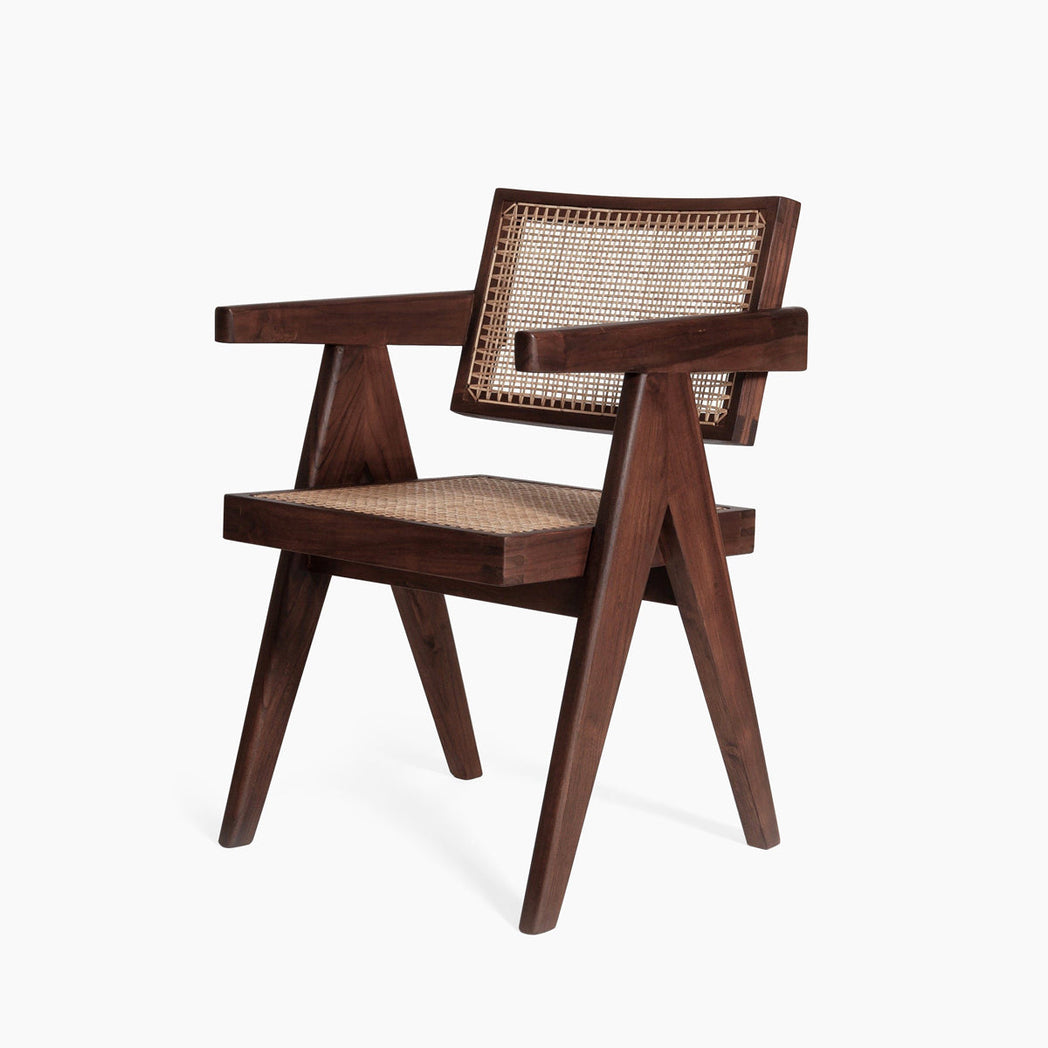 Jeanneret Floating Chair Dark Teak ( 국내 재고 )