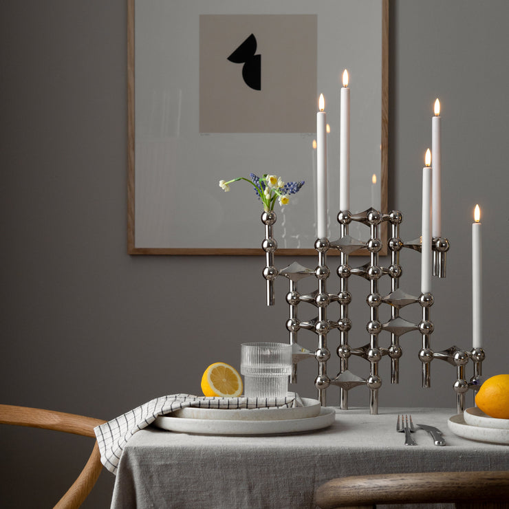 STOFF Nagel Candle Holder Silver / 3-Pack ( 국내 재고 )