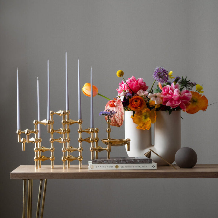 STOFF Nagel Candle Holder Gold / 3-Pack