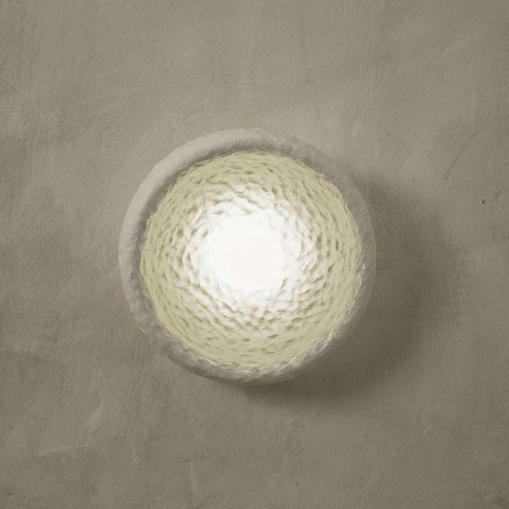 Soniah Big Wall Sconce White