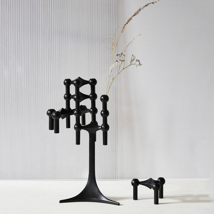 Stoff Nagel Stand Black