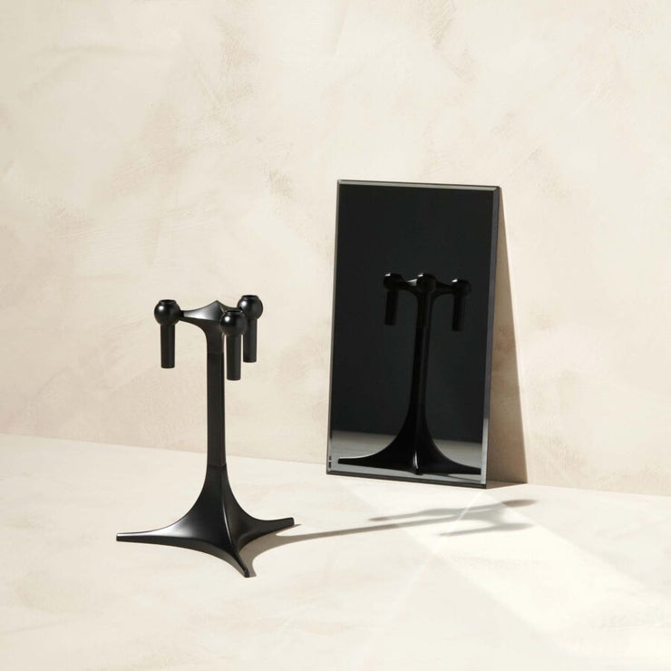 Stoff Nagel Stand Black