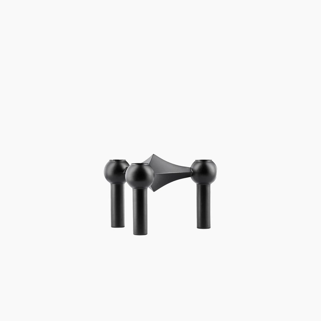 STOFF Nagel Candle Holder Black / 1Pc