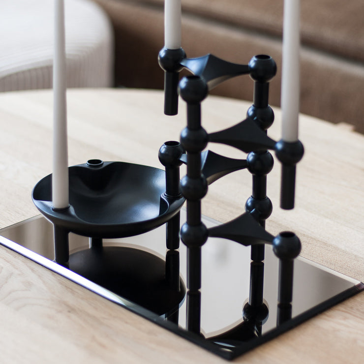 STOFF Nagel Candle Holder Black / 1Pc