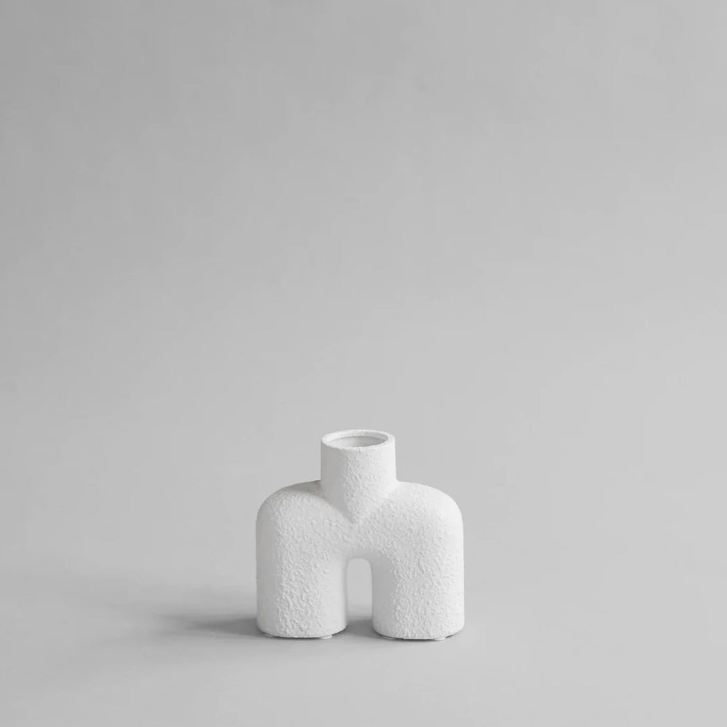 Cobra Mini Vase White